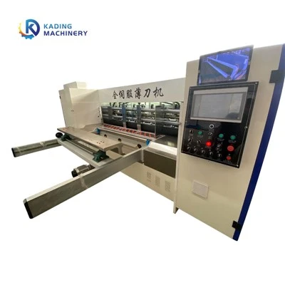 Datoriserad full servo Korrugerad Slitter Scorer Machine